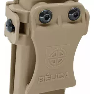 Porta Carregador Bélica Velado Universal Coyote – Ajustável para .380, 9mm, .40 e .45